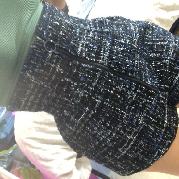 Ultra high waist dressy tweed shorts - Picture 2 of 3